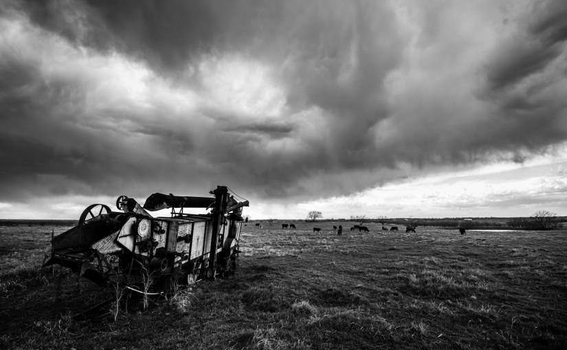 Old Threshing Machine